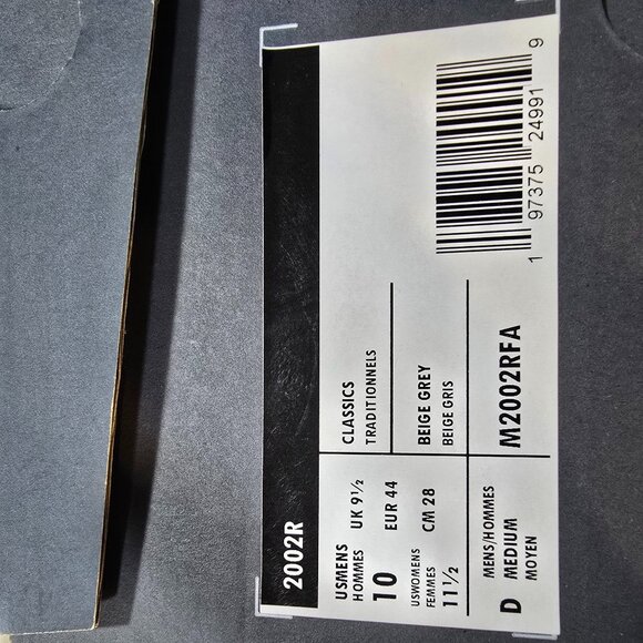 New Balance 2002R M2002RFA Sneaker Men's Sandstone Magnet Lifestyle Shoes SZ 10 - Picture 8 of 8